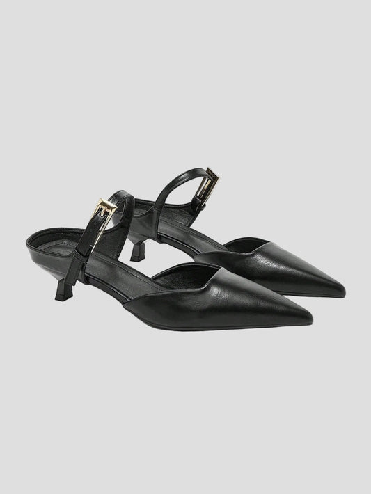 Sabine – Schwarze Slingpumps