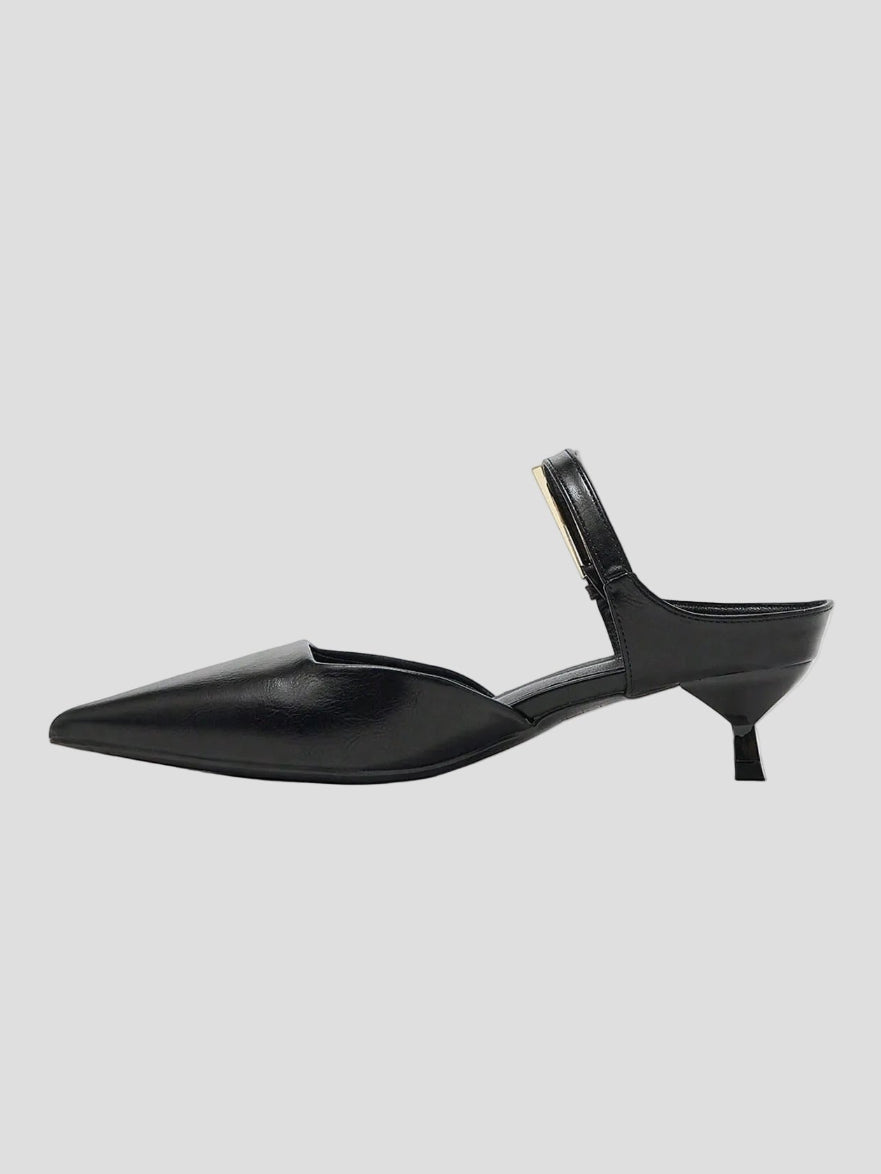 Sabine – Schwarze Slingpumps