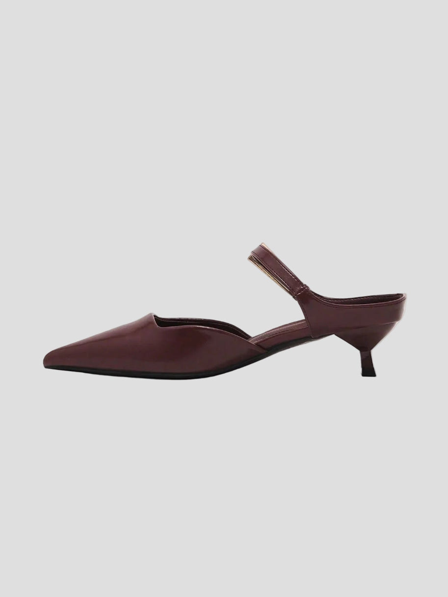 Nadine - Bordeaux Mules