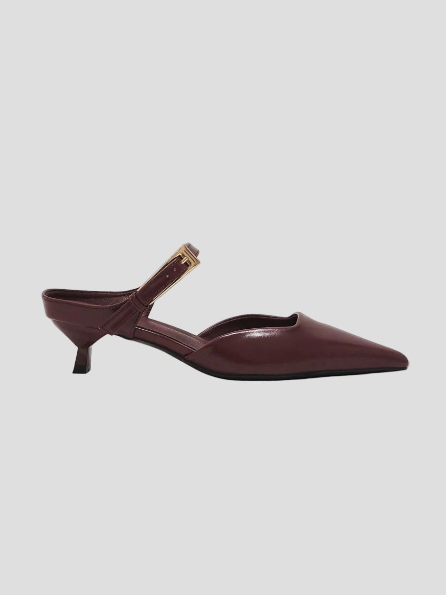 Nadine - Bordeaux Mules