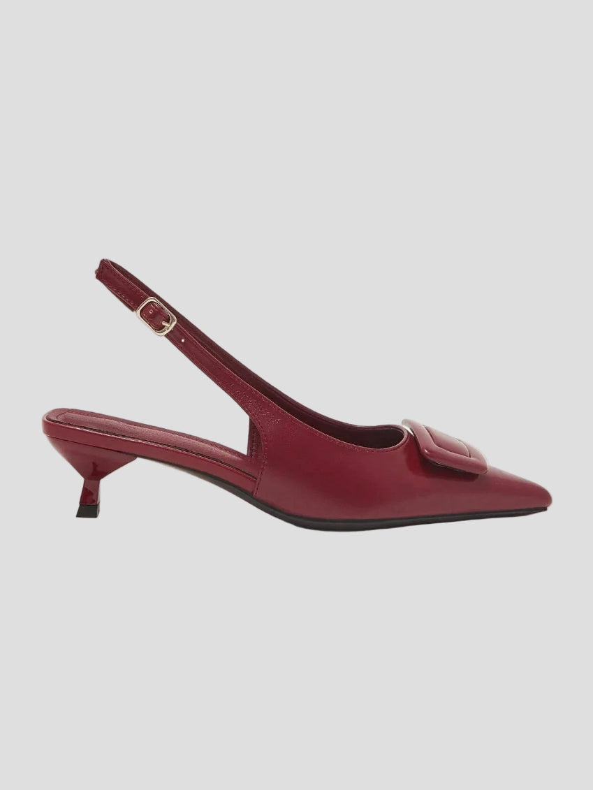 Eliane - Rouge Slingbacks