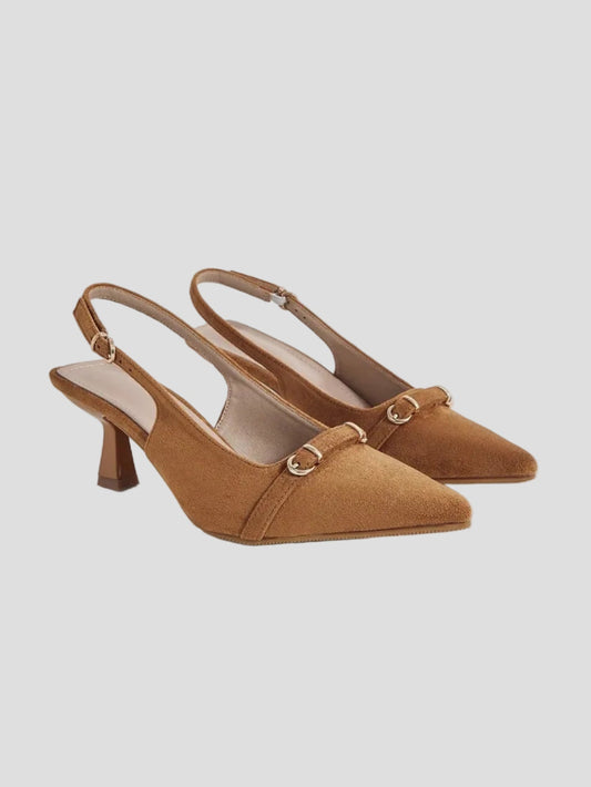 Sabine – Velours-Slingbacks