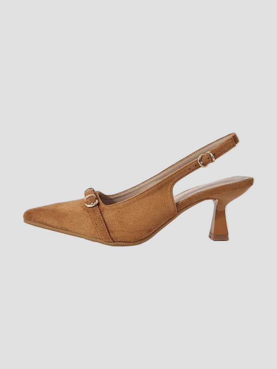 Sabine – Velours-Slingbacks