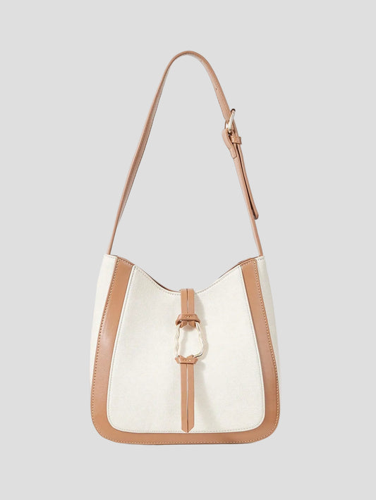Nadine – Umhängetasche „Ivory Elegance“