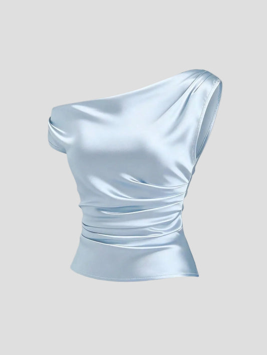 Luméa - Satin-One-Shoulder-Top