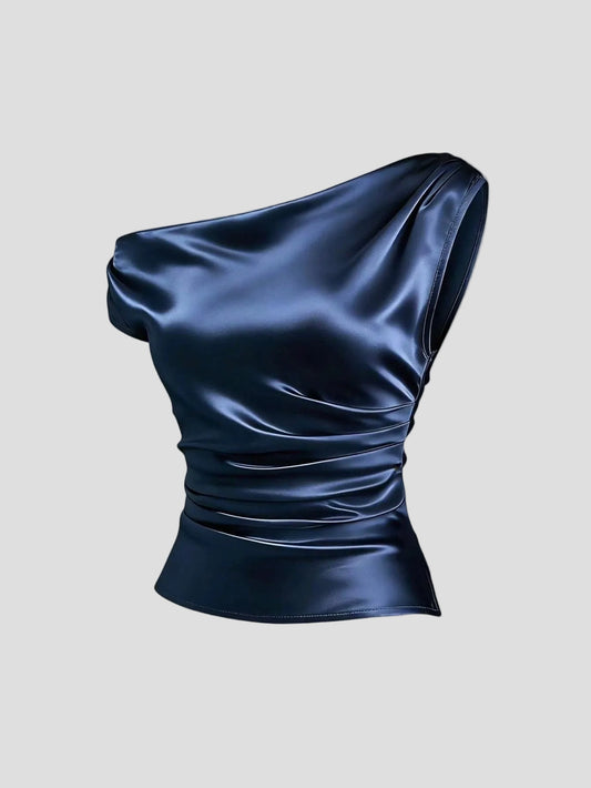 Noiré – Asymmetrisches Satintop