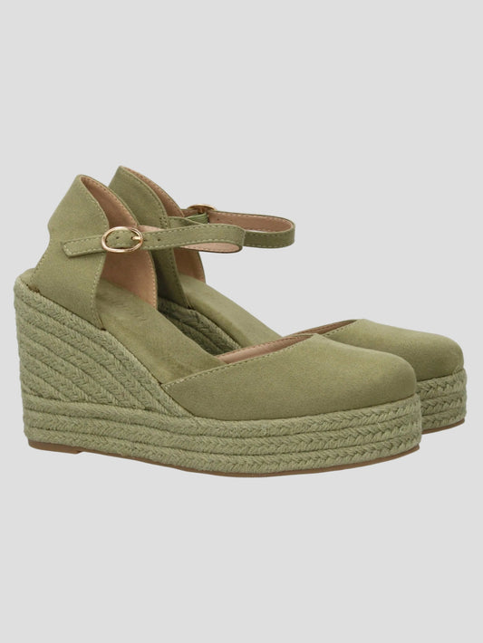 Matilde - Salbeigrüne Espadrille