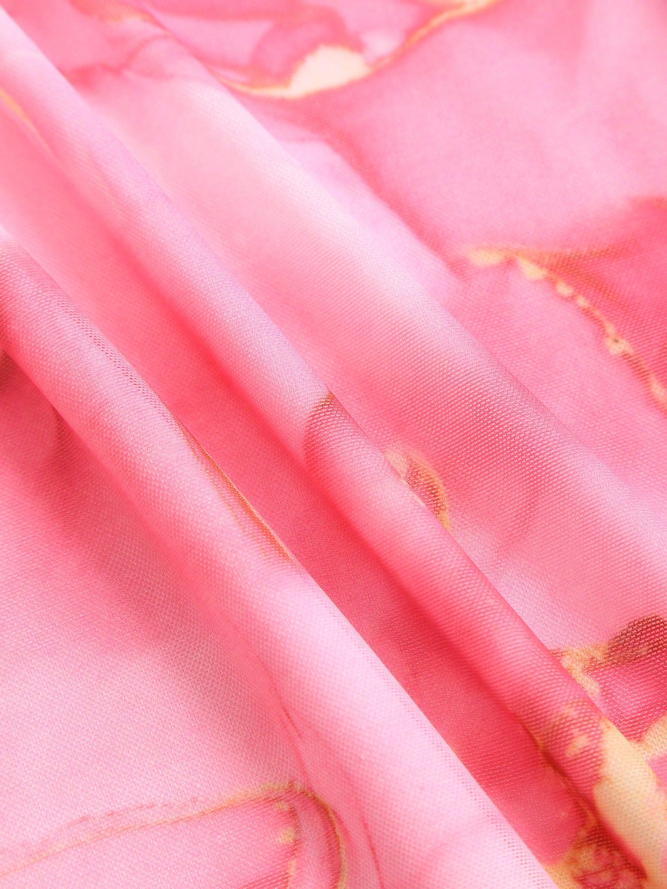 Rosé - Aura Satin-Midirock