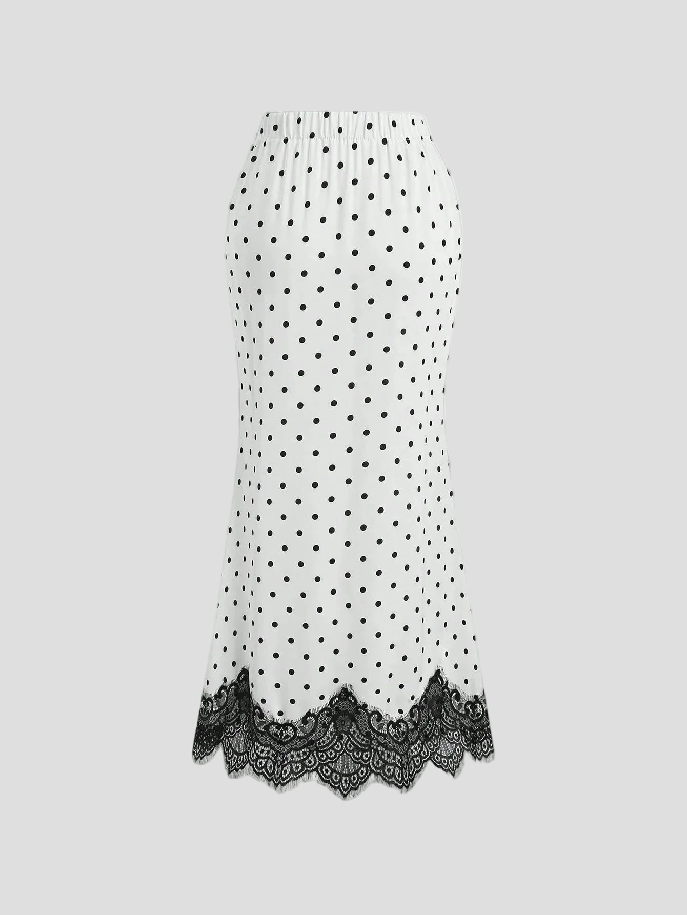 Nora – Polka-Spitze Midirock
