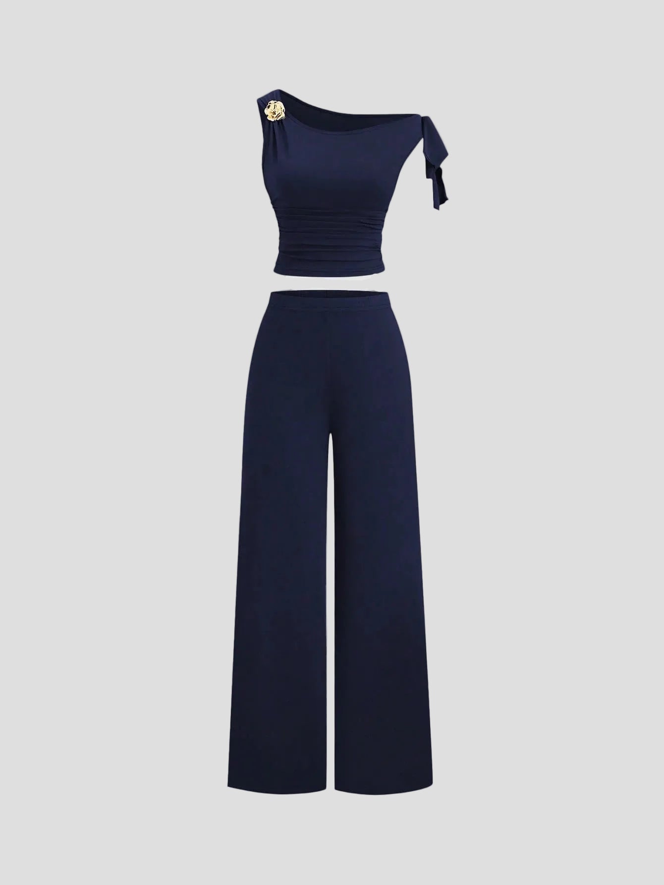 Aurélie – One-Shoulder Eleganz-Set