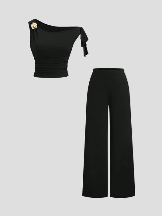 Nathalie – Asymmetrisches Chic-Set
