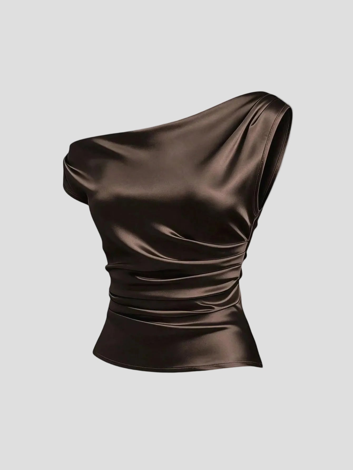 Sina – Satin-One-Shoulder-Top