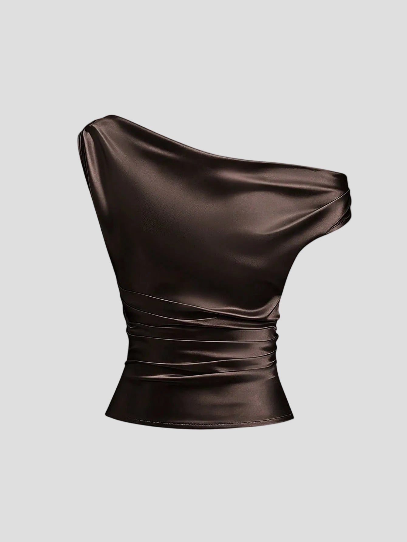 Sina – Satin-One-Shoulder-Top