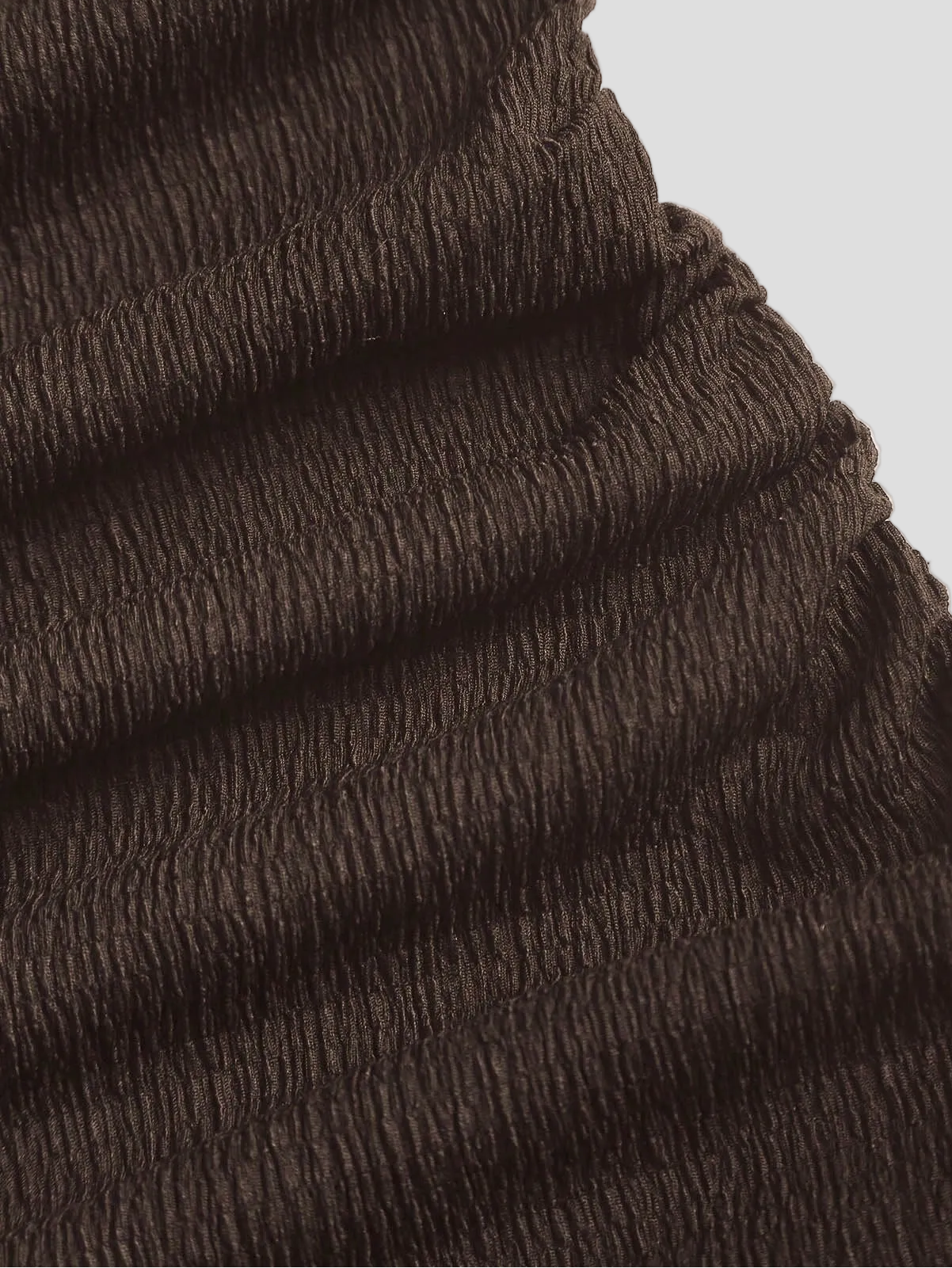 Sienna – Mocha One-Shoulder-Kleid