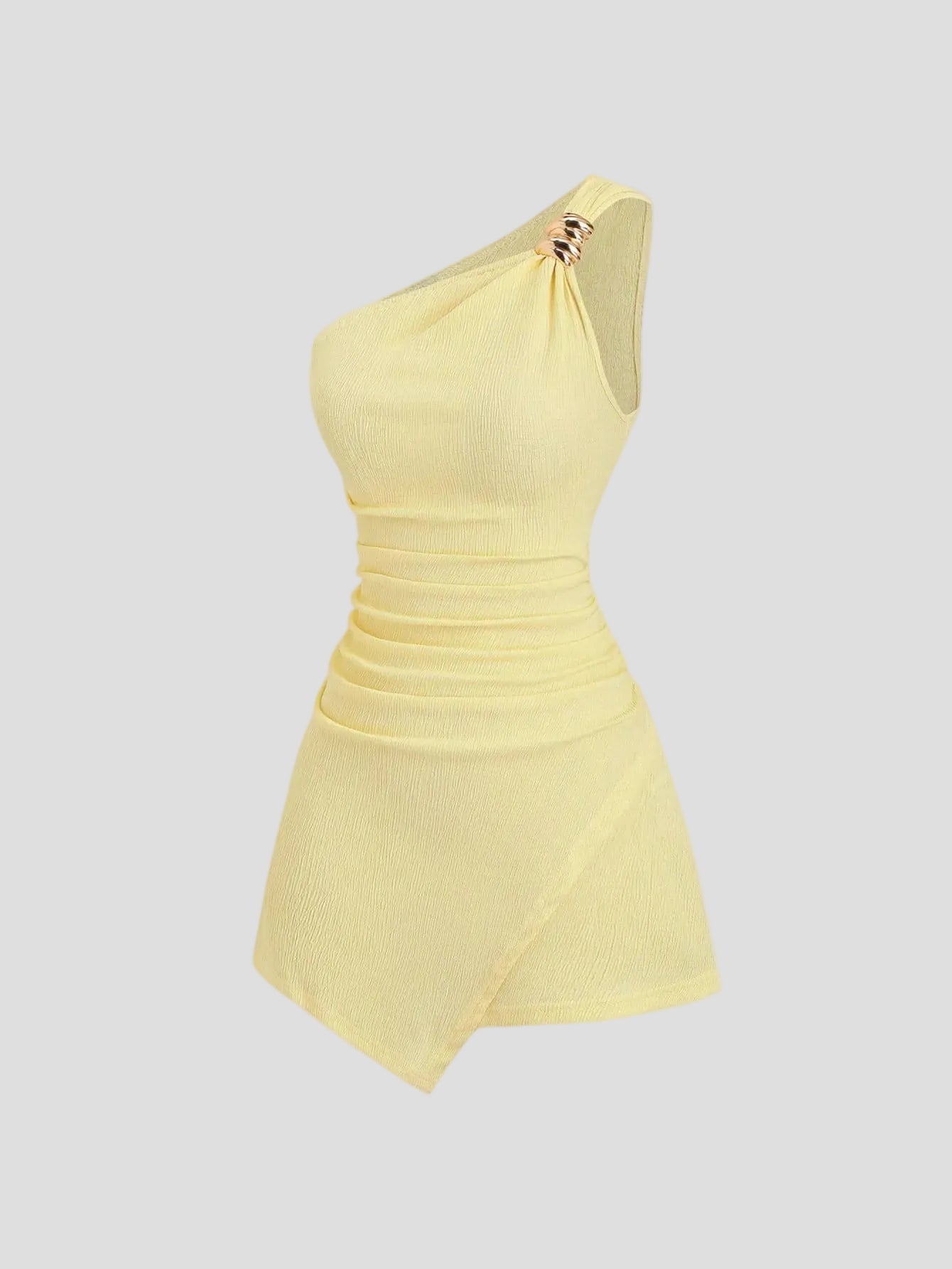 Limoncello - Lumière One-Shoulder-Kleid