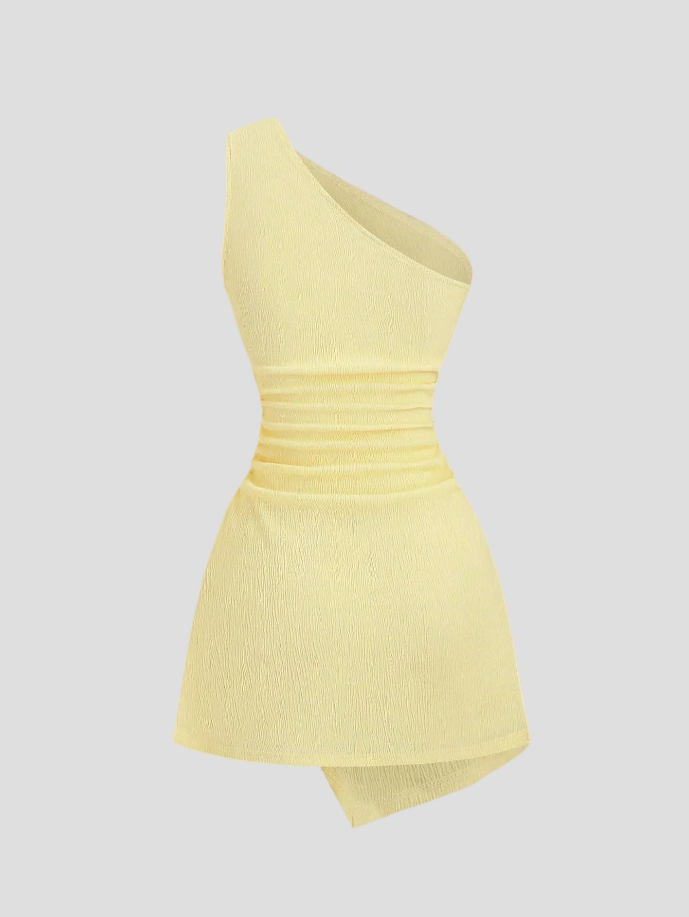 Limoncello - Lumière One-Shoulder-Kleid