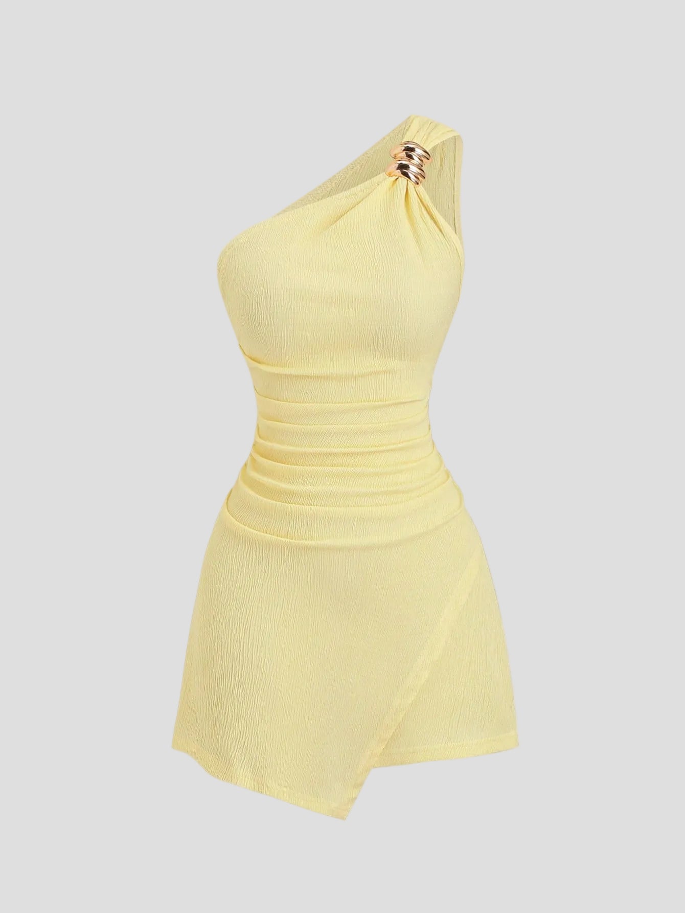 Limoncello - Lumière One-Shoulder-Kleid
