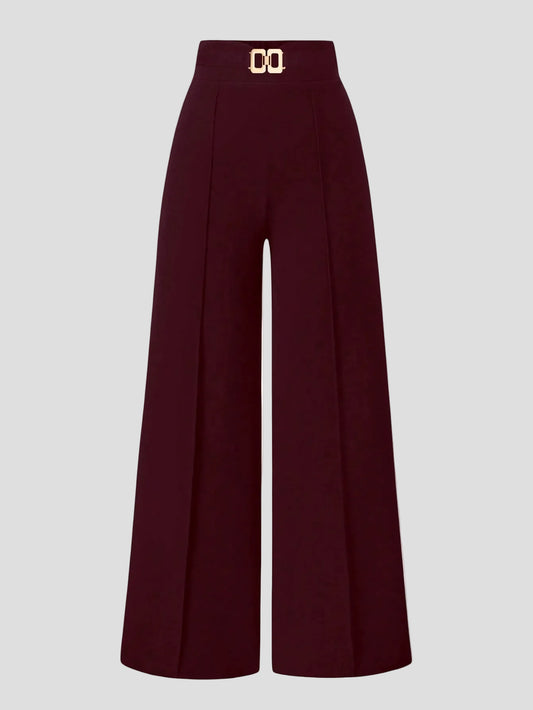 Vivienne – Palazzo-Hose in Rot