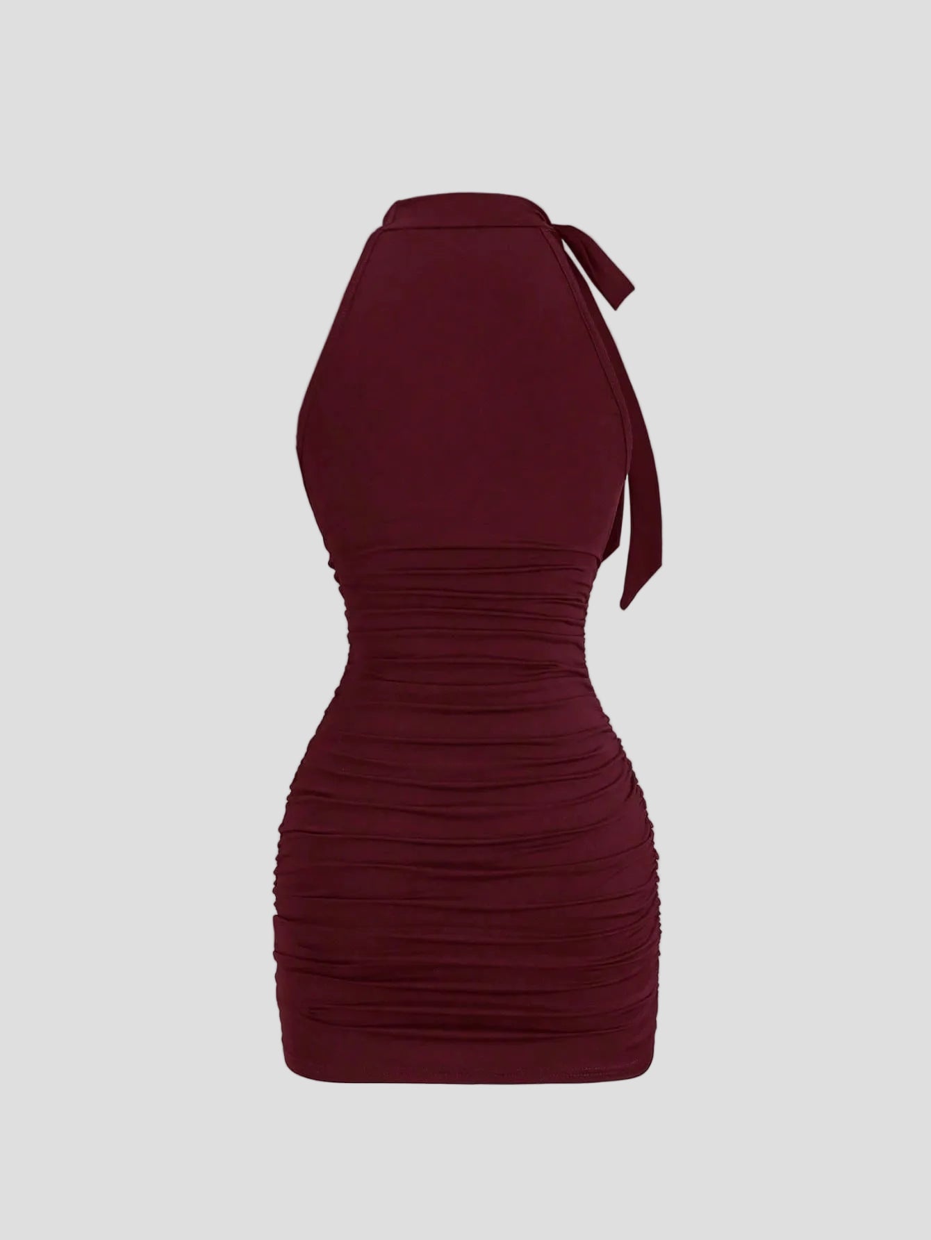 Colette - Bordeaux-Eleganz-Kleid