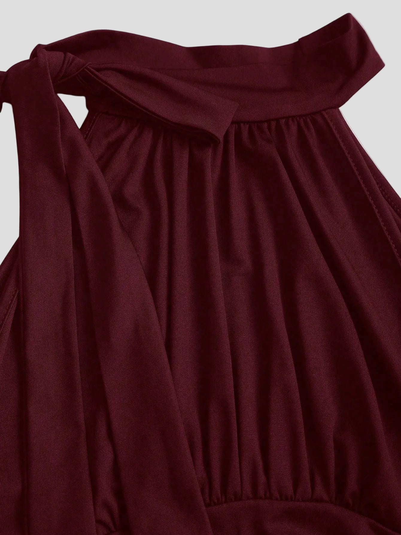 Colette - Bordeaux-Eleganz-Kleid