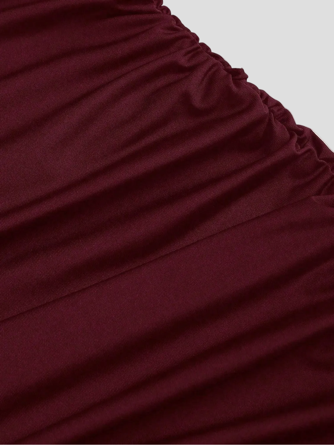 Colette - Bordeaux-Eleganz-Kleid