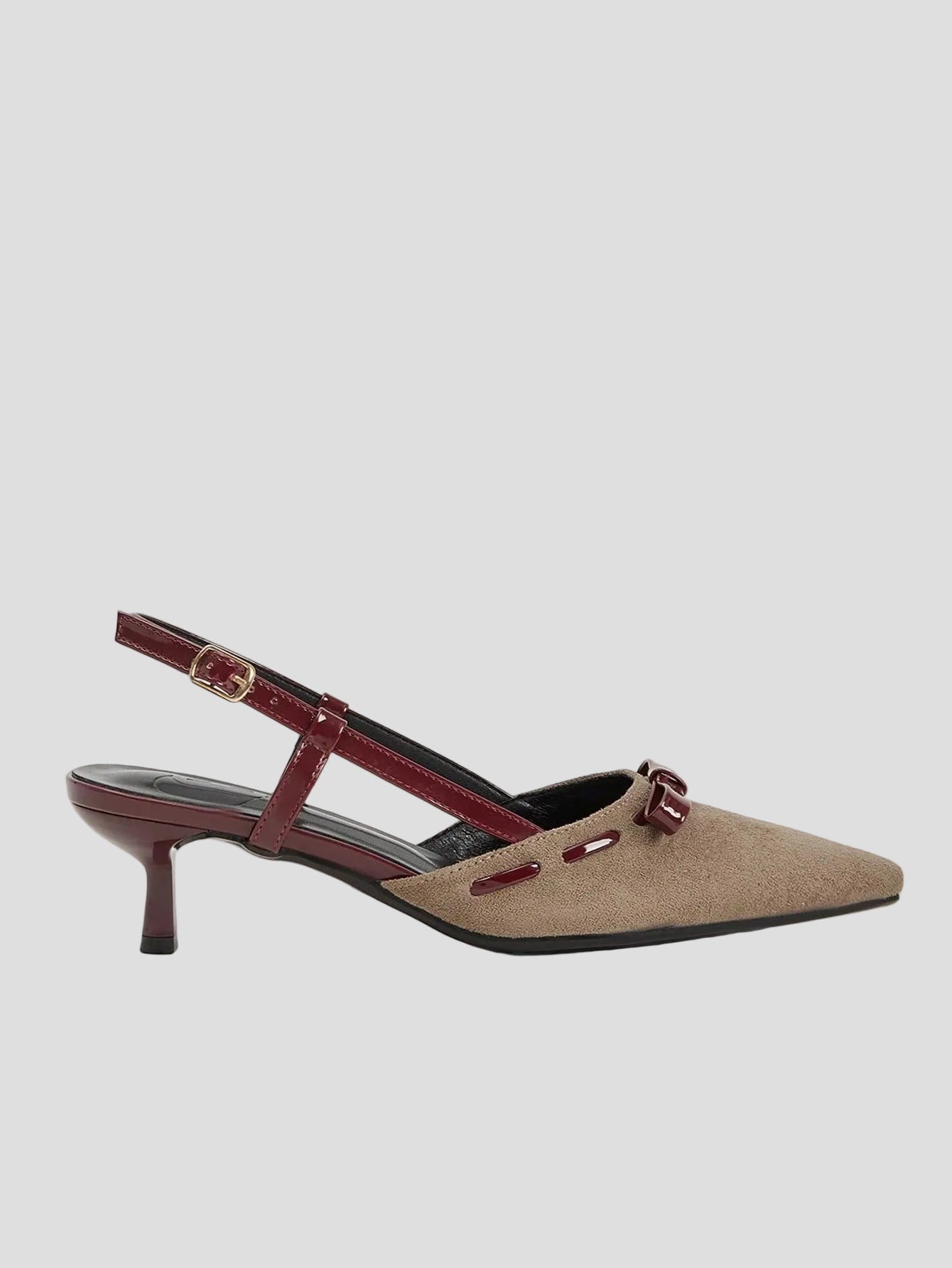 Carolina - Slingpumps aus Samt