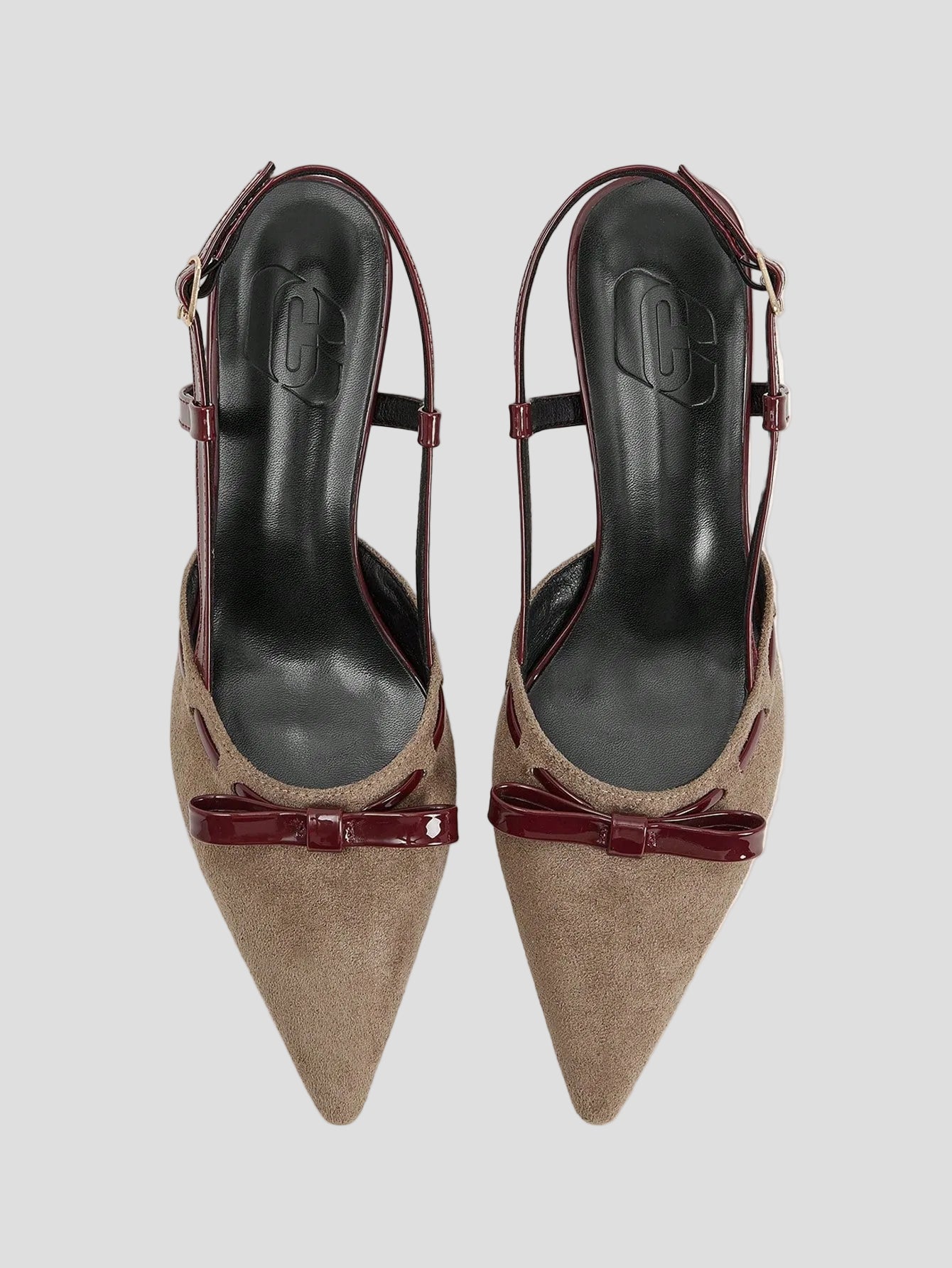 Carolina - Slingpumps aus Samt