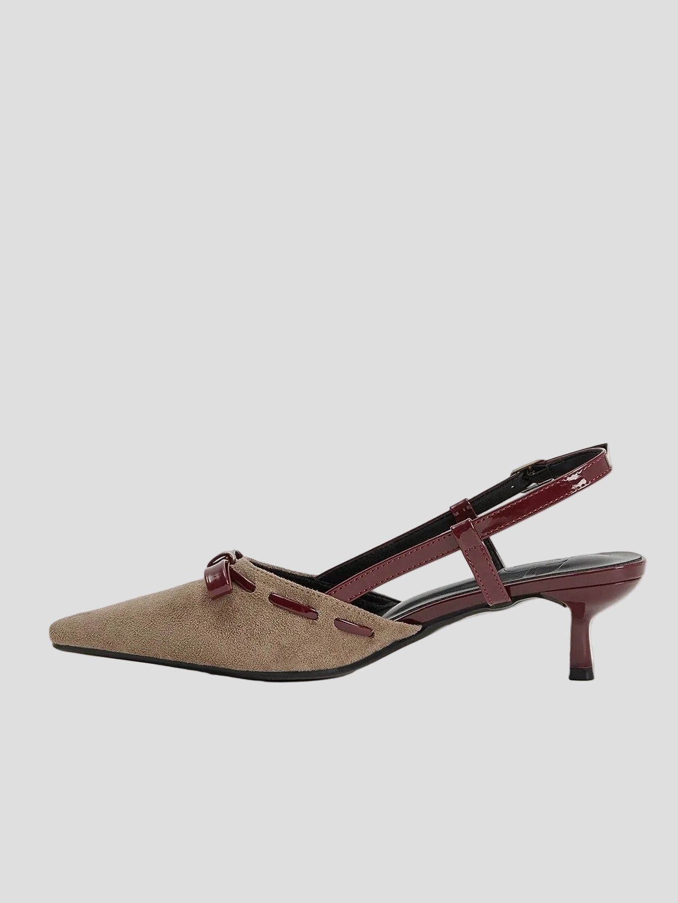 Carolina - Slingpumps aus Samt