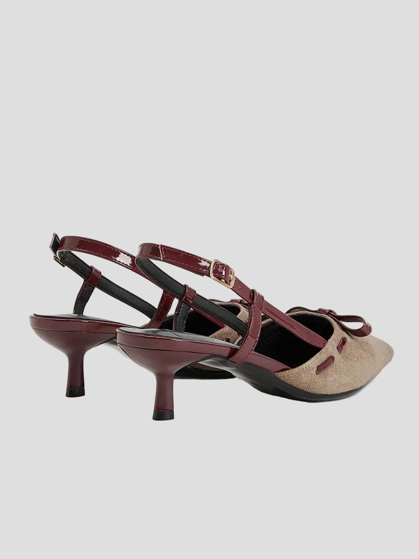 Carolina - Slingpumps aus Samt
