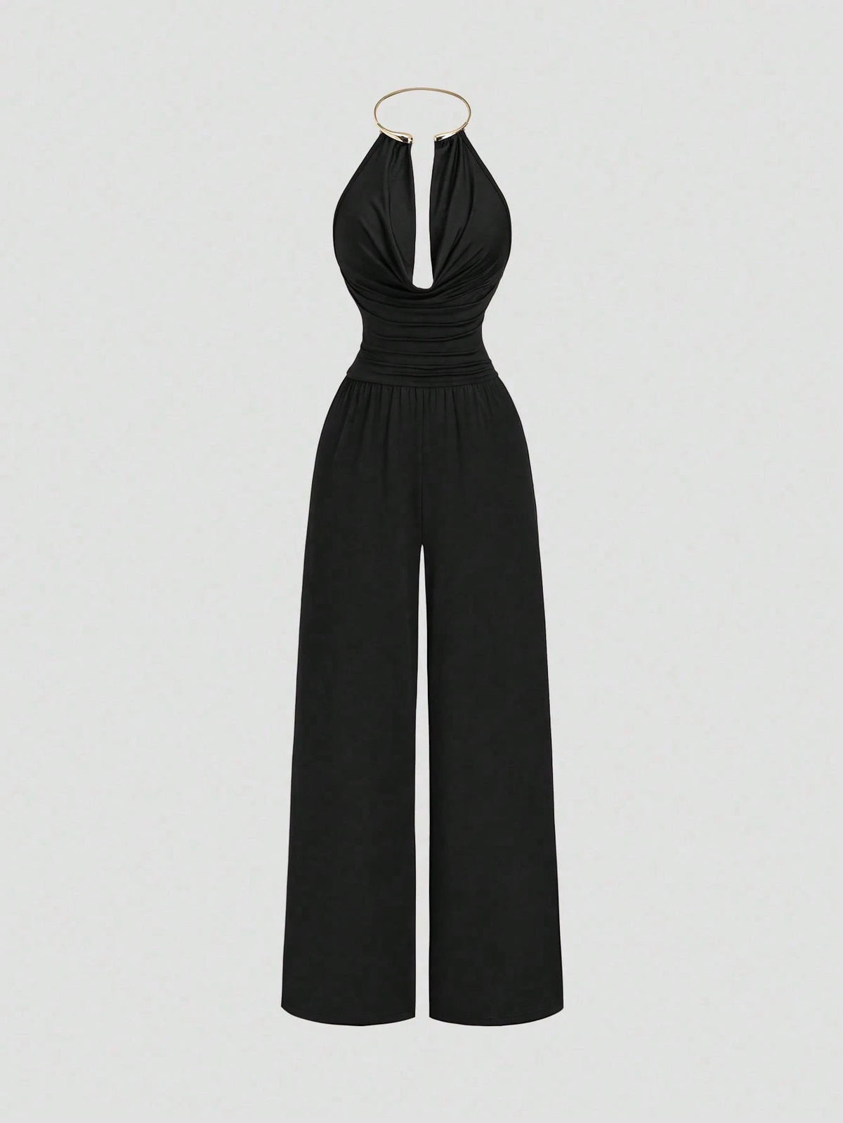 Sweetra Macacão feminino marrom, modelo retrô elegante e moderno, perfeito para a primavera/verão. Ideal para o dia a dia e para ocasiões especiais.