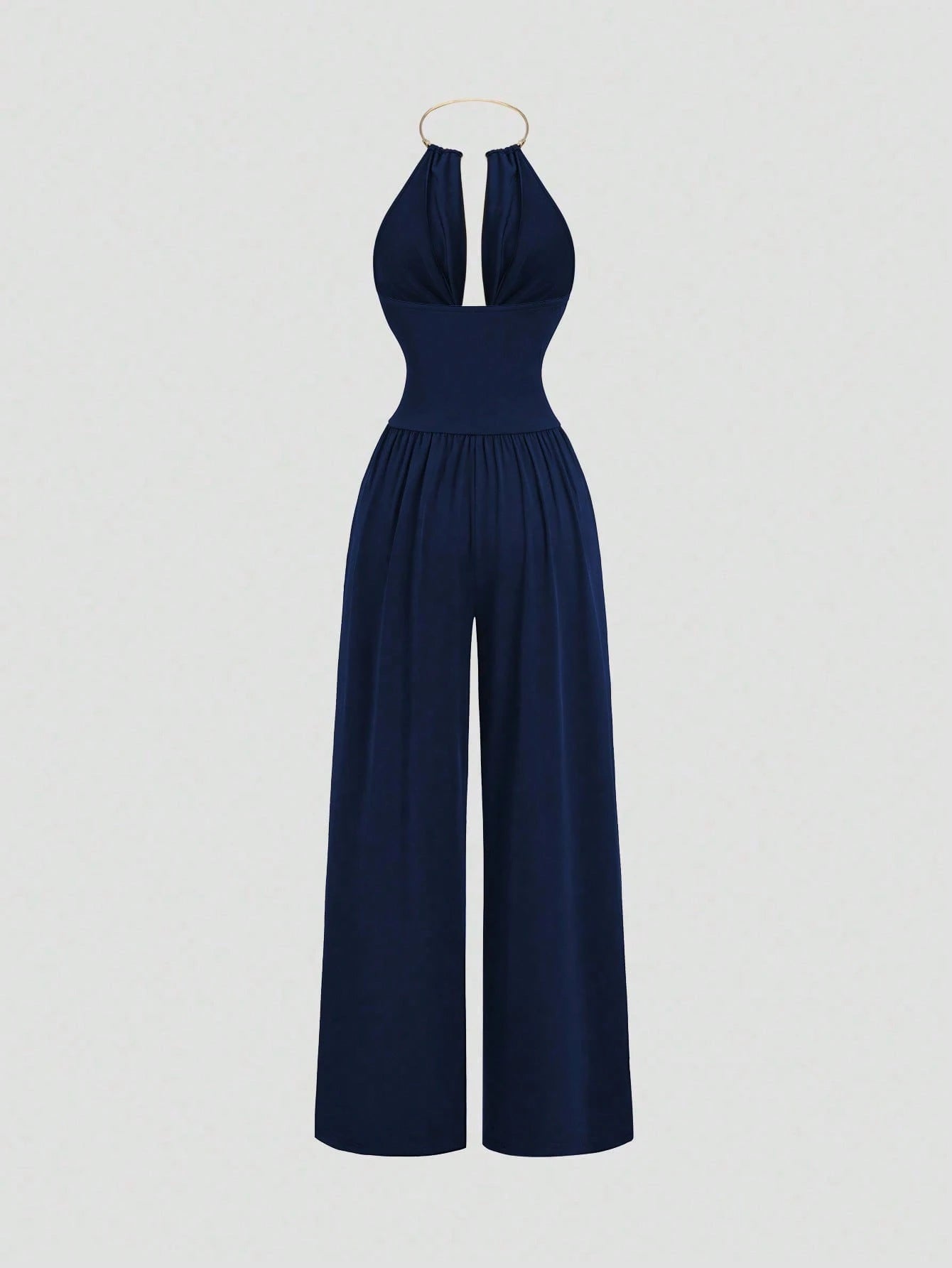 Sweetra Macacão feminino marrom, modelo retrô elegante e moderno, perfeito para a primavera/verão. Ideal para o dia a dia e para ocasiões especiais.